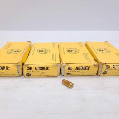 838	

200 Rounds Of .380 Auto Ammo
200 Rounds Of .380 Auto Ammo