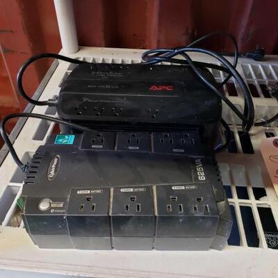 6016	

Cyberpower 625va, Apc Back-ups Es 550
Model No. BE550G, CP625HG