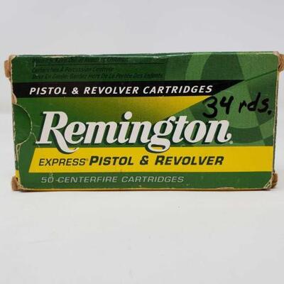 824 â€¢ 34 Rounds Of Remington 32 Auto 71 GR
