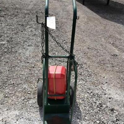 10504	

Tank dolly + gas can
Height 48 width 10