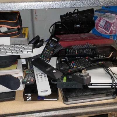 7524	

Apple Keyboard, Apple 2TB Time Capsule, TV Remotes, Routers, Headphones, Microphone
Brands Include Apple, Netgear, Sony, Qsee, And...