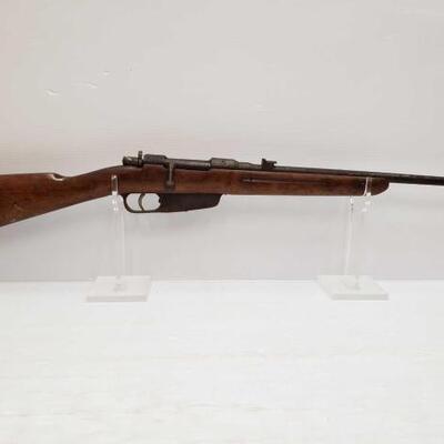 666	

Fucile/Terni 1891 7.35mm Bolt Action Rifle
Serial Number: N6467 Barrel Length: 21 inches