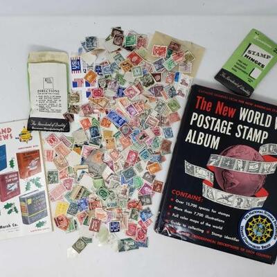 1332	

Foreign And Domestic Stamps And Collectors Book
Foreign And Domestic Stamps And Collectors Book