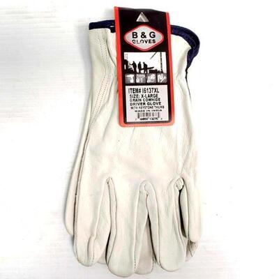 47	

B&G Glove
Size X-Large Grain cowhide driver glove.