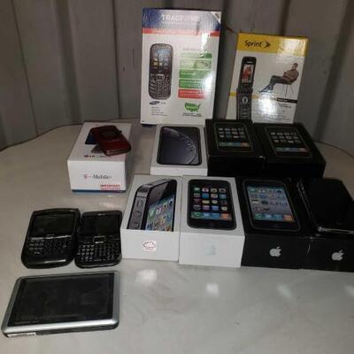 7522	

iPhone 4s, BlackBerry, LG, Garmin, 7 Iphone Boxes, And More
Iphone 4s, BlackBerry, LG, Garmin, 7 Iphone Boxes, And More