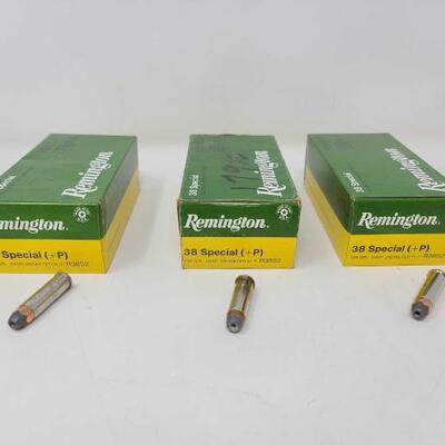 878	

Approx 150 Rounds Of .38 Special Ammo
Approx 150 Rounds Of .38 Special Ammo