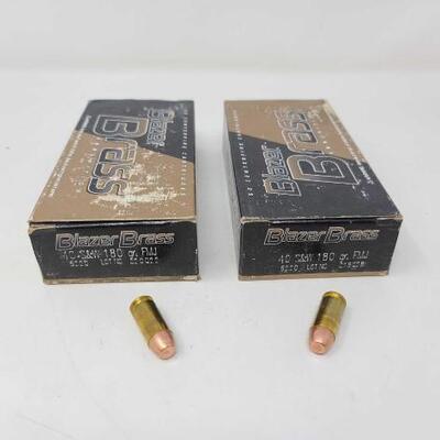 910	

100 Rounds Of .40 S&W Ammo
100 Rounds Of .40 S&W Ammo