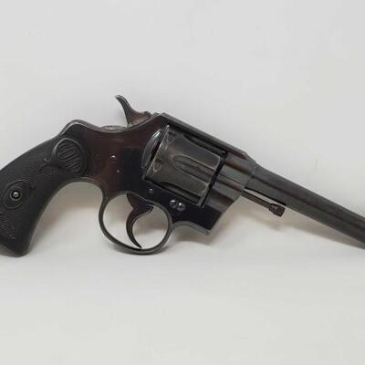 504	

Colt Army Special .38 Revolver
Serial Number: 500910 Barrel Length: 5