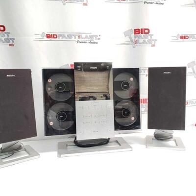 2688	

PHILIPS MICRO HI-FI SYSTEM MCM298
PHILIPS MICRO HI-FI SYSTEM MCM298 Philips speakers Measures Approx 17"Ã—13"