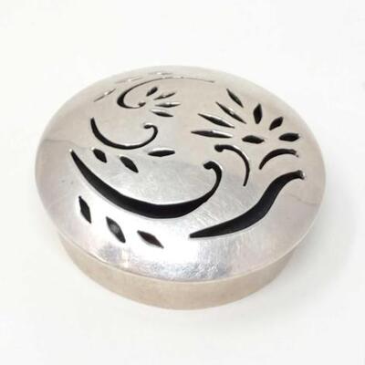 1291	

Sterling Silver Container- 37.8g
Weighs Approx 37.8g