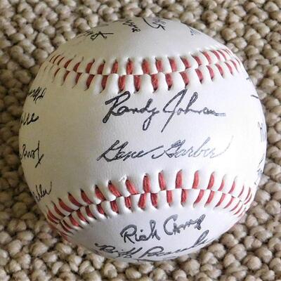 Autographed Baseball - Randy Johnson - Phil Niekro - Joe Torre - Donnie Moore and More