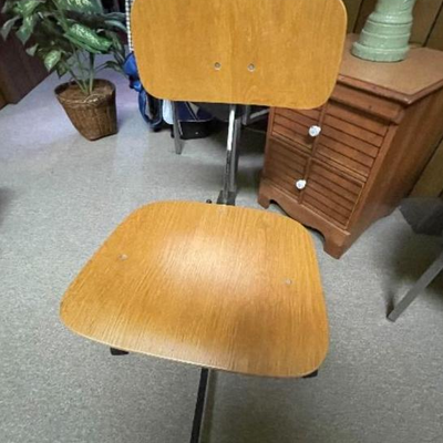 Mid century office side chair