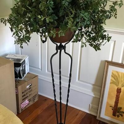 metal plant stand $85
45