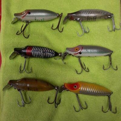 https://www.ebay.com/itm/124707822898	DS3001 LOT OF SIX USED VINTAGE HEDDON RIVER RUNT SPOON FLOATER LURES	10 Day Auction
