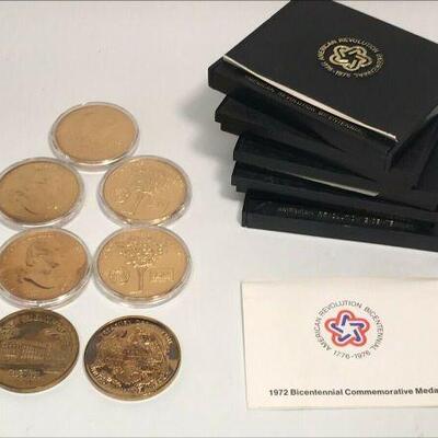 https://www.ebay.com/itm/114791741597	CC0062 LOT OF 7 COLLECTIBLE BRONZE COMMEMORATIVE COINS NEW ORLEANS MINT	10 Day Auction
