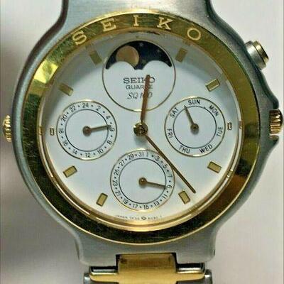 https://www.ebay.com/itm/114791743237	DS0002 MENS SEIKO WATCH SQ100 #880412 UNTESTED	10 Day Auction
