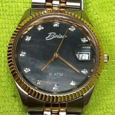 https://www.ebay.com/itm/124707826927	DS3006 USED BELAIR 10 ATM MENS STAINLESS STEEL WATCH W/ EXTRA LINK	10 Day Auction

