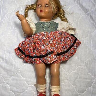 Vintage German Heidi Doll
