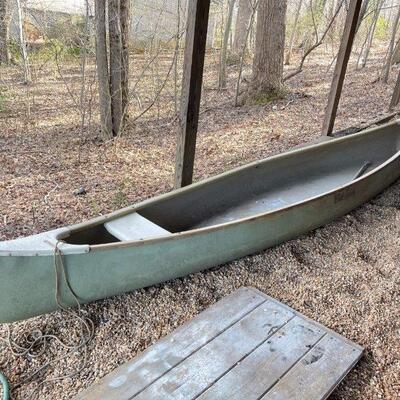 Olde Town Fiberglass Canoe