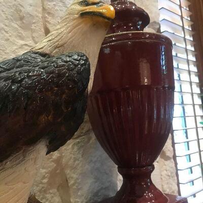 Large Porcelain Eagle