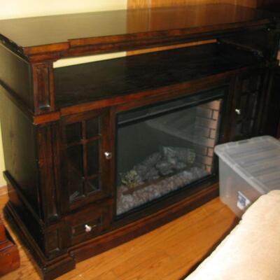 TALL LARGE TV STAND FIREPLACE HEATER                            
          BUY IT NOW $ 285.00