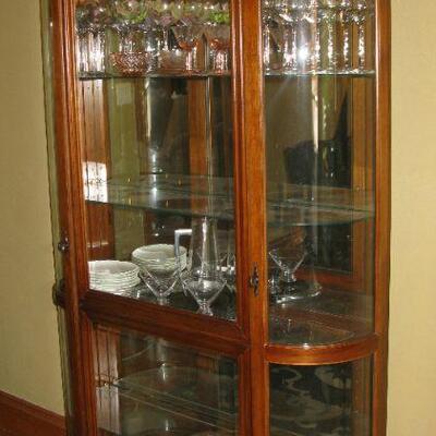 Large size curio cabinet  BUY IT NOW $ 265.00