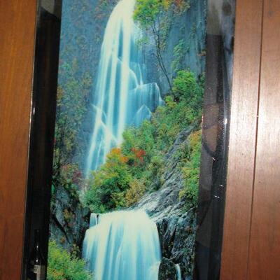 mirror glass light up running waterfall wall art                           
            BUY IT NOW $ 75.00