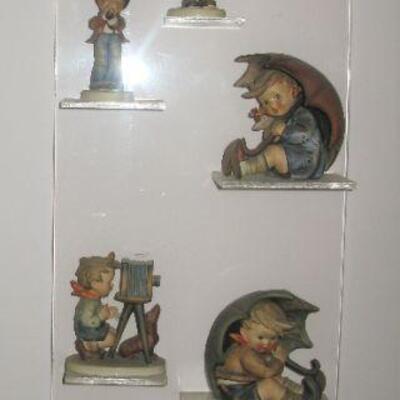 Goebel Hummel TMK 3 - 4 and 5 TMK figurines