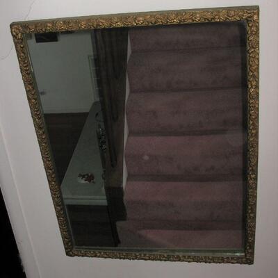 plaster edge large mirror BUY IT NOW $ 75.00