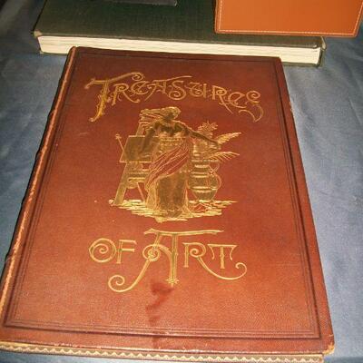 1889 Treasures of Art with Steel Engravings - Complete