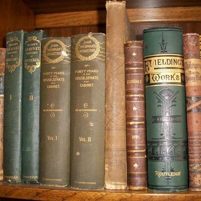 Various 19th Century Books