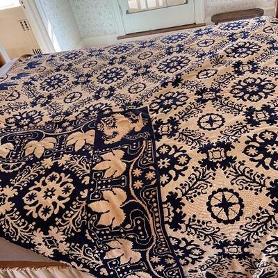 Fantastic large Coverlet with Eagles