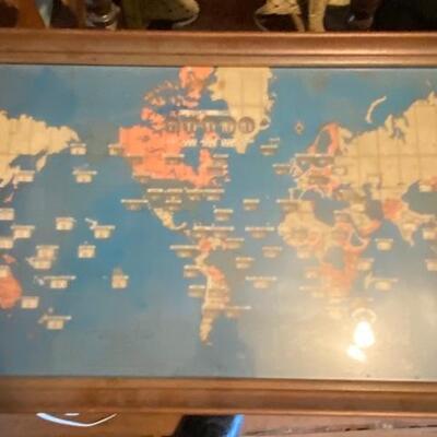 World Time Zone Map 