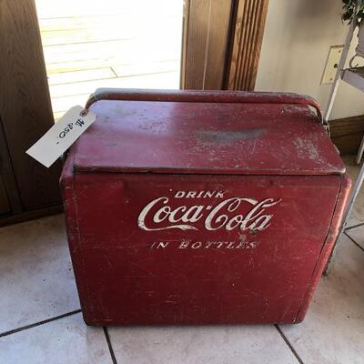 Large Coca Cola ice chest 