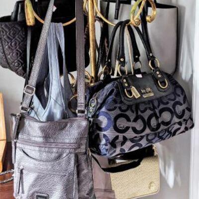 Assorted nice purses