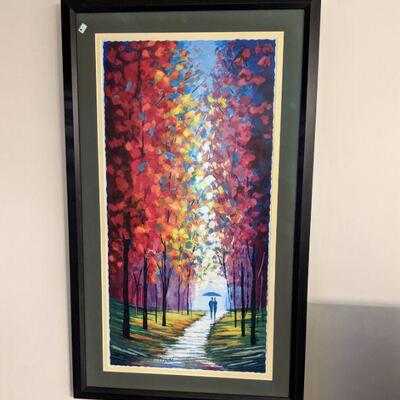 One of a pair of Serioligthographs