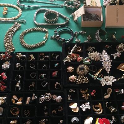 Antique , vintage, costume and fine jewelry.