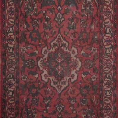 Persian hamedan Vintage Rug 6'7