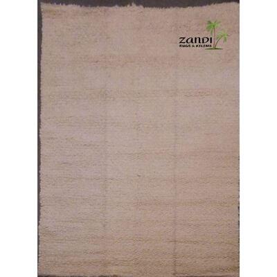 Indian Shaggy design wool/cotton rug 9'x 6', ABCR15945, $657