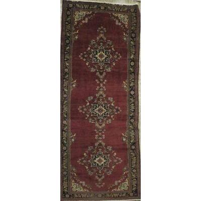 Persian hamedan Vintage Rug 12'7