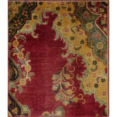 Persian hamedan Vintage Rug 3'0"x2', ABC-PER-242, $157