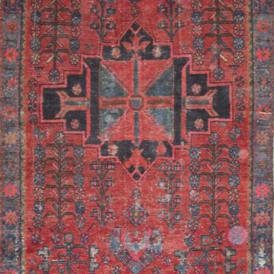Persian hamedan Vintage Rug 5'6