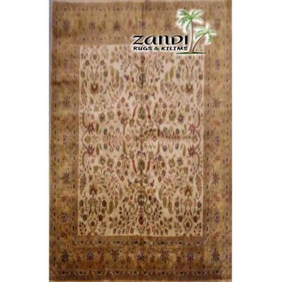 Fine/agra indian rug 8'x8'1