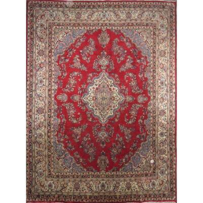 Persian hamedan Vintage Rug 13'7