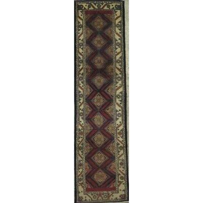 Persian hamedan Vintage Rug 10'5