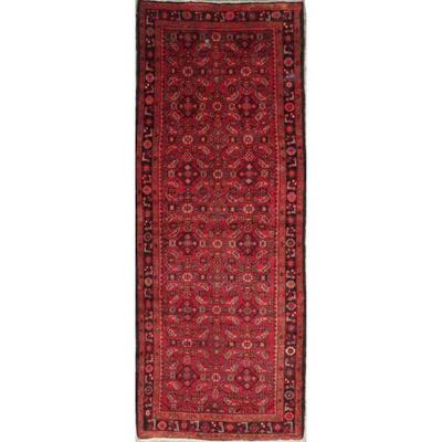 Persian hamedan Vintage Rug 9'8