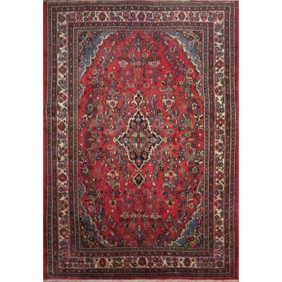 Persian hamedan Vintage Rug 9'9