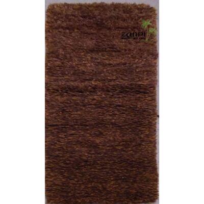 Indian Shaggy design wool/cotton rug 7'9