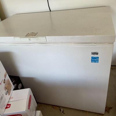 large Maytag chest freezer 