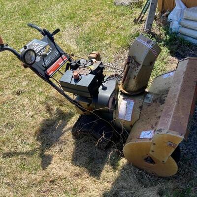 Aged Snowthrower